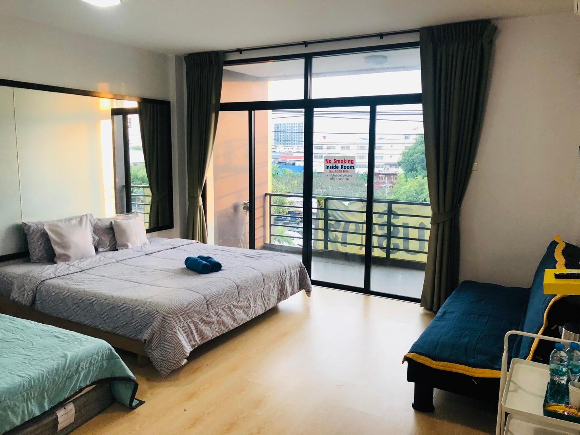 Homey-Sleepy Don Mueang Airport Hostel بانكوك المظهر الخارجي الصورة